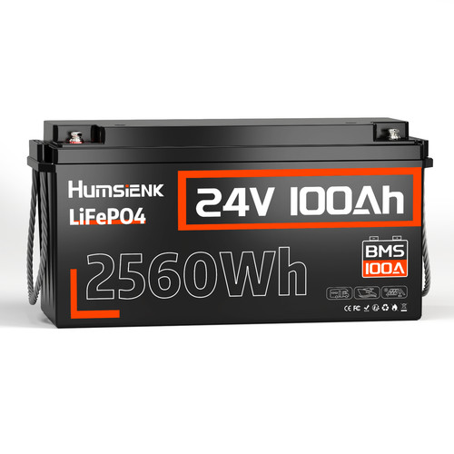 Humsienk 24v 100ah - 100ah, lifepo4