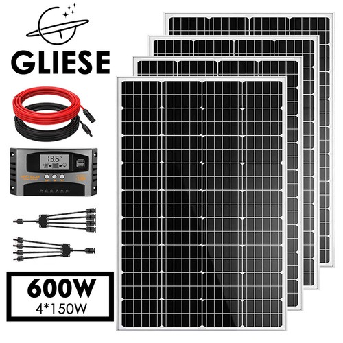 600w solarmodul set solarpanel - solarmodul,