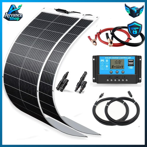 Solarpanel kit flexibel - solarpanel-kit, 200w