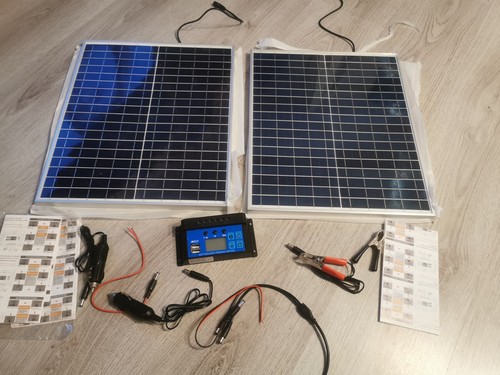 Solarmodul set 12v 24v - set, 12v/24v