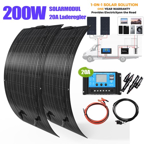 200w solarpanel solaranlage - 200w,