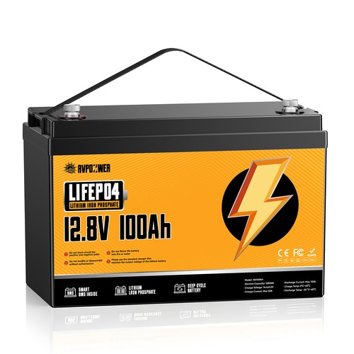 12v 100ah lifepo4 akku lithium - 12v,