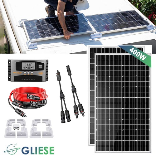 400w wohnmobil set - wohnmobil, solaranlage