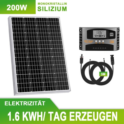 200w solarmodul solaranlage - 200w,
