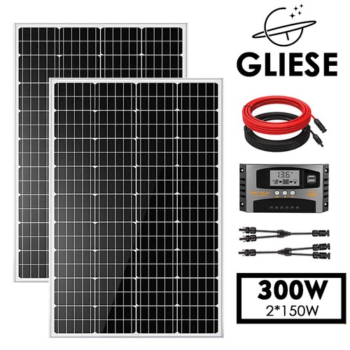 300w solarmodul set solarpanel - set,