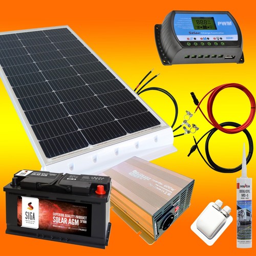 Wohnmobil solaranlage set 100 - wohnmobil,