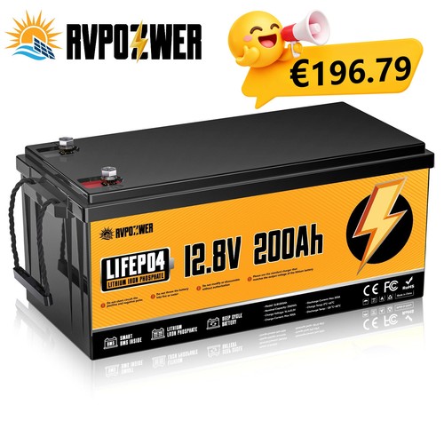 Lifepo4 12v 200ah lithium - lifepo4,