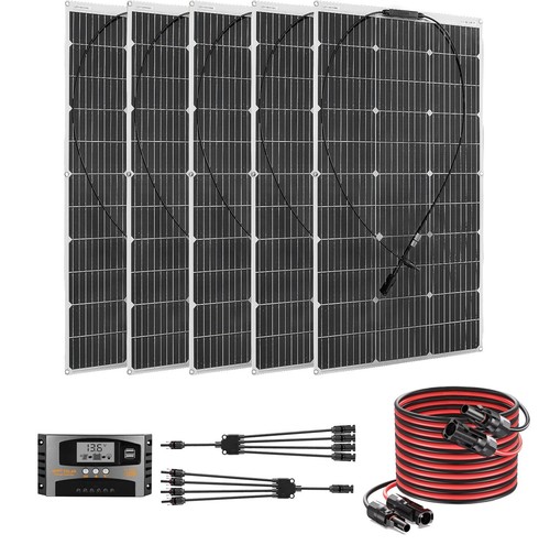 1000w 12v flexibel solaranlage - 1000w,
