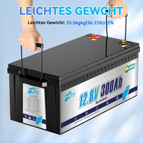 12v 300ah lithium batterie - 12v,